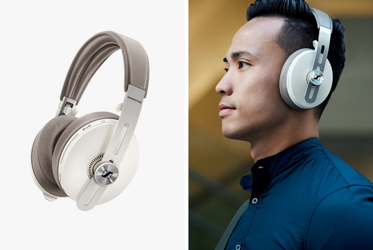 ゼンハイザー☆MOMENTUM☆Wireless☆Sandy White Sennheiser MOMENTUM Wireless Noise Canceling Over the Ear