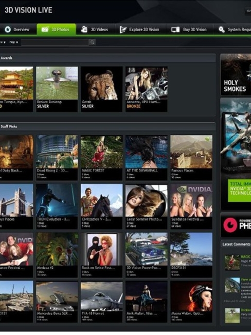 Nvidia Creates Community Around 3d Images Video Consumer Tech News Itp Net
