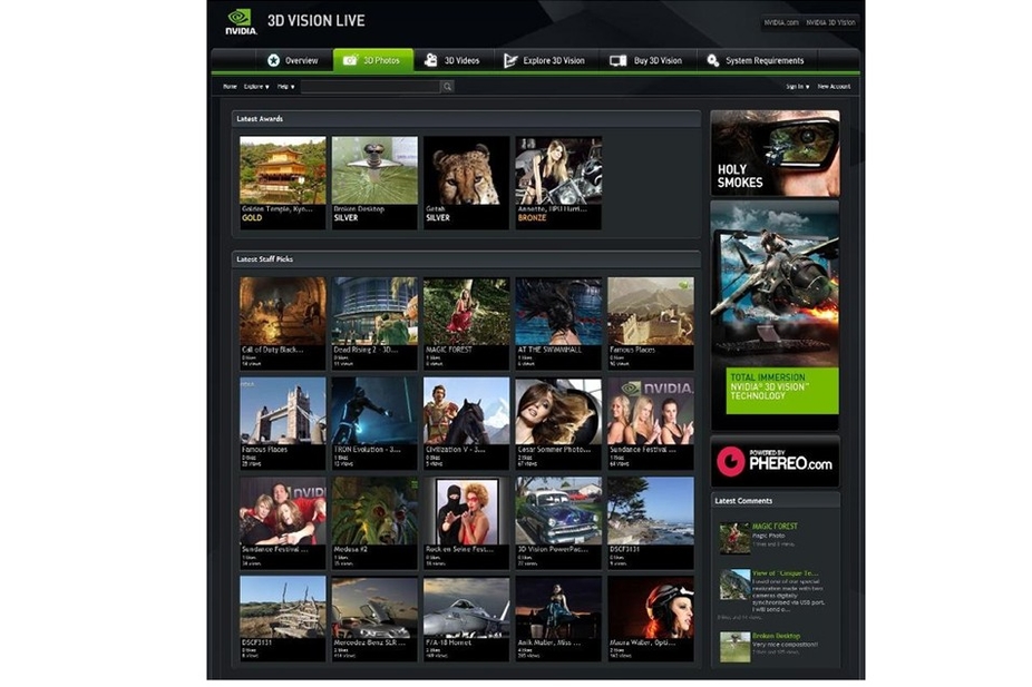 Nvidia Creates Community Around 3d Images Video Consumer Tech News Itp Net