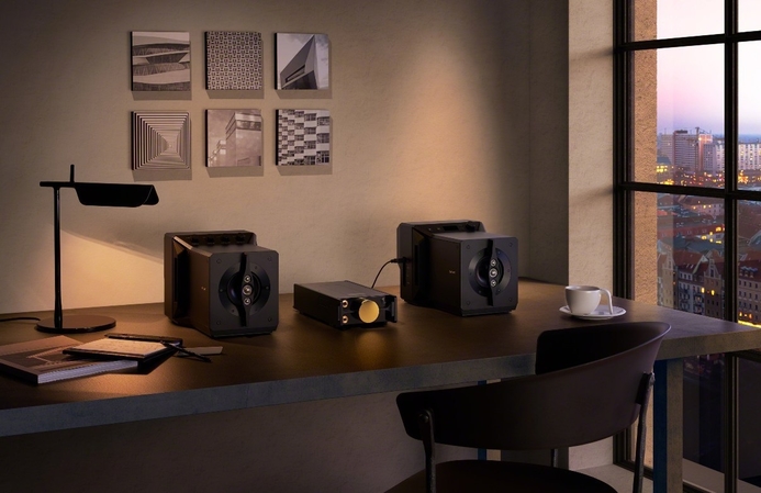 The high-resolution audio compatible SA-Z1 near field powered speaker system Sony unveils new products at IFA 2019