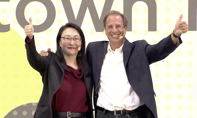 Cher Wang, Chairwoman, HTC, and Yves Maitre the newly appointed CEO of HTC HTC appoints Yves Maitre as CEO to embrace 5G, AI and XR future