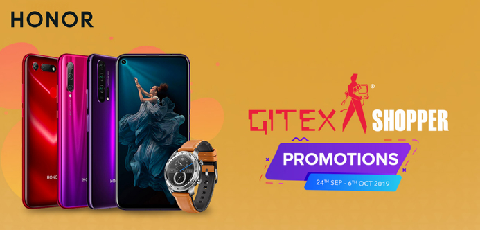 GITEX 2019, Gitex Shopper 2019 HONOR offers value for GITEX shoppers with deals on a selection of its smartphones