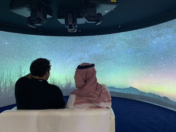 Gitex, Gitex Technology Week Shared VR experience at Epson GITEX stand attracts visitors