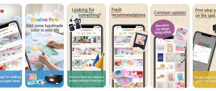 Canon Canon launches its Canon Creative Park app