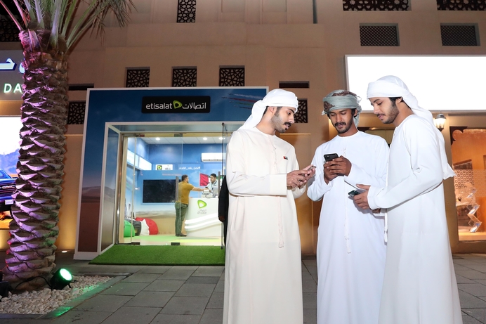 Etisalat, UAE Etisalat participates in 10th edition of Sheikh Zayed Heritage Festival