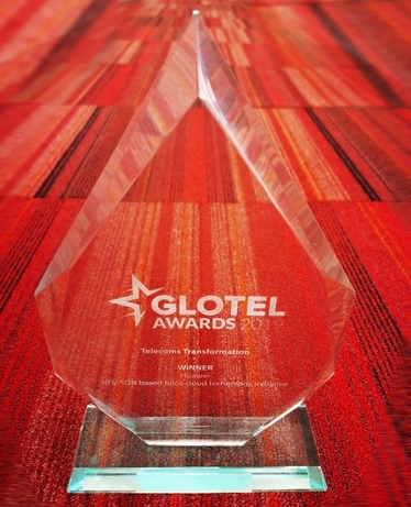 Huawei, GLOTEL Huawei's 5G-oriented Telco Cloud Solution Won Global Telecoms Award