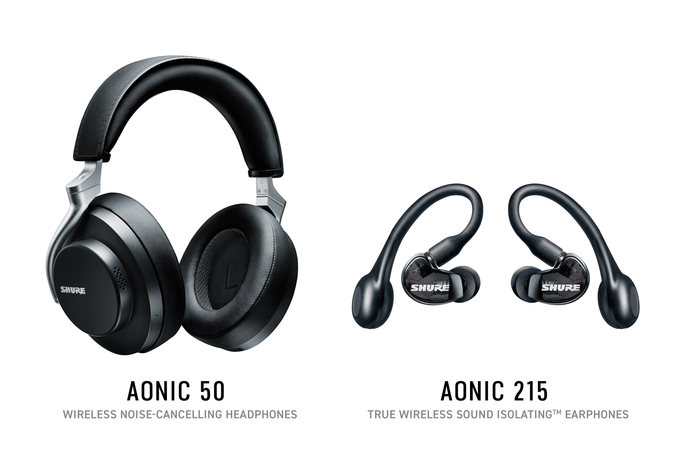 Shure's new Aonic headphones Shure’s Aonic noise-cancelling headphones has Adam Levine’s backing