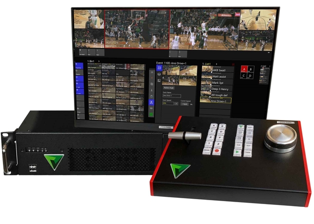 The Variant Envivo Replay unit. FOR-A teams up with technology partners for live production solutions