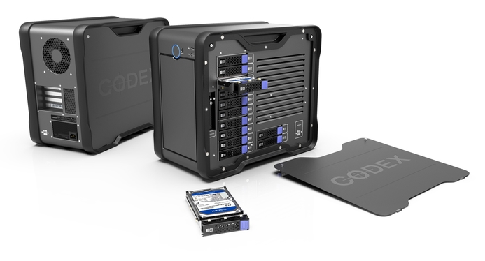 Media Vault comes in a deskside configuration and a rackmount configuration for enterprise installations.
Codex releases on-premise storage device Media Vault