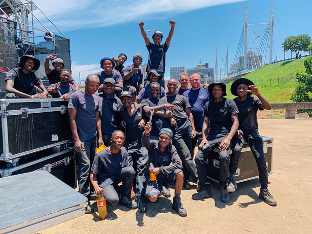 Crew from Tamsyn Strydom, MGG Productions.
‘Feed Our Crew’ initiative in South Africa assists freelance professionals
