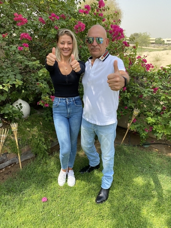 Lara and Hadi Ghanem. 7 Production captures prize at DS Awards 2020