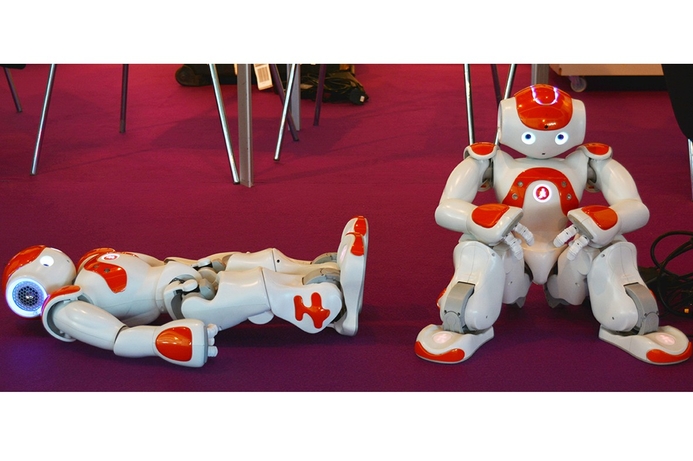 NAO is being deployed in UAE classrooms, helping students in subjects such as mechanics and mathematics. First robot exhibition comes to an end in Dubai