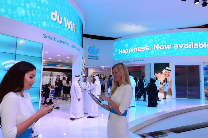 Dubai-based telecom operator, du, is busy demonstrating its Home Services Bundles at GITEX. du showcases Home Services Bundles at GITEX