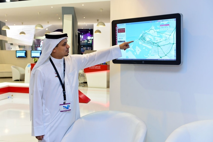 Darb will point the way to more
efficient transportation. DoT launches updated traffic app at GITEX