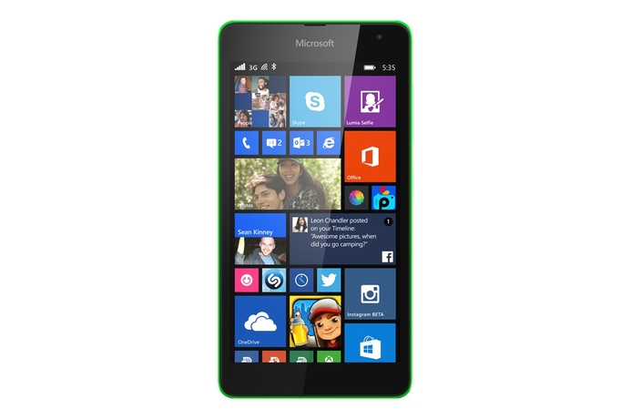 Both Lumia 535 handsets run the latest build of Windows Phone 8.1. Microsoft Devices unveils budget Lumia 535 in Dubai