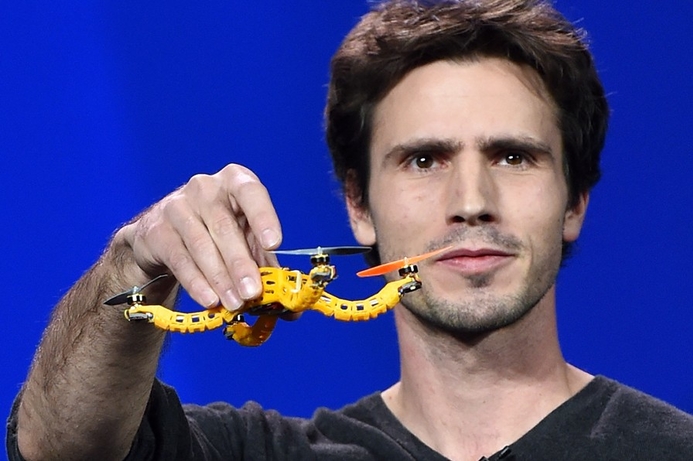 The Nixie is a wrist-mounted wearable which unfolds to launch a camera drone. CES 2015: Intel unveils button-sized wearable PC
