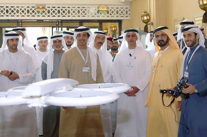 Al Gergawi: "The UAE government has always been the first to launch initiatives that keep pace with global changes and has harnessed creativity and innovation to serve humanity, identifying them as the real wealth of developed societies". ‘UAE Drones for Good Award’ attracts international participation