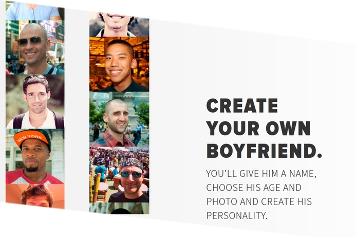If users text their invisible boyfriend or girlfriend, they will text them right back. New app to create invisible boyfriend or girlfriend