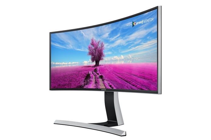 The 34-inch curved design of the SE790C uses ultra-wide quad high-definition. Samsung launches curved monitor