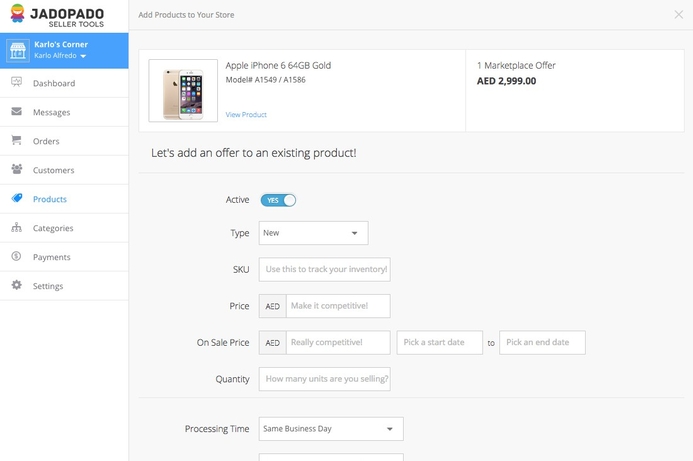 JadoPado will allow traders to set up an online outlet ‘in a few minutes’. JadoPado launches Tejuri-like marketplace