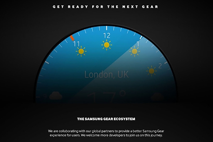 The vendor said that some partners had already developed smartwatch apps for the new, rounded device Samsung teases round-faced Galaxy Gear smartwatch