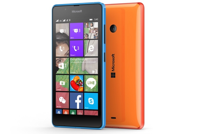 The handset will be available in four colours: cyan, orange, white and black. Microsoft Lumia 540 dual-SIM now available in UAE