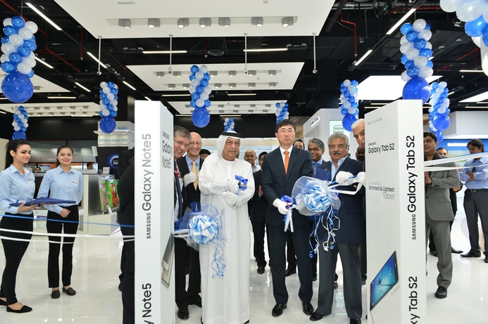 Store showcases Samsung’s range of gadgets and electronics including the latest mobile phones and laptop computers. Eros opens rebuilt flagship Samsung store