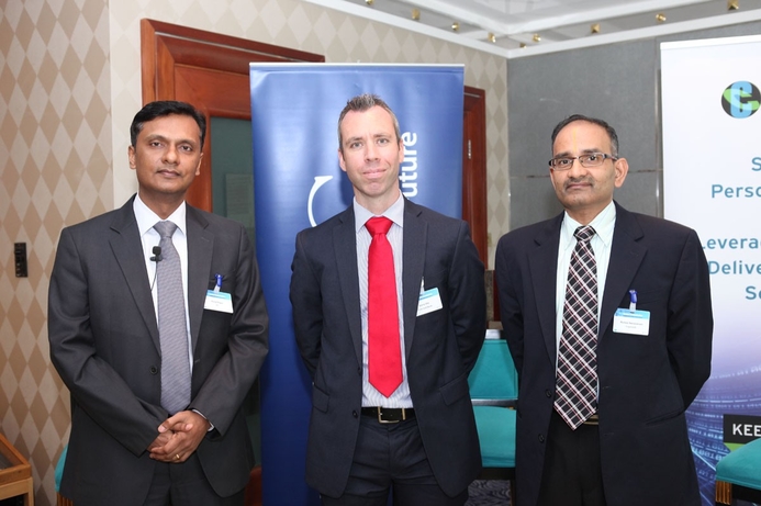Narasimhan (right): Data monetisation is emerging as a critical element. 'Data and culture improves CX'