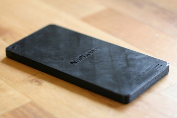 The mid-range original NoPhone features fake buttons, camera and speaker. The ultimate cure for your smartphone addiction