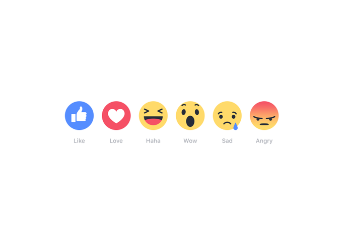 IT Business, Market research, Support, Web, Entertainment, Facebook Incorporation Facebook confirms five new Reactions