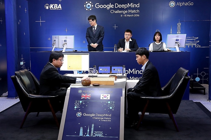 DeepMind's software, today defeated legendary Go player Lee Se-dol, in the first of five matches to be played Google’s AlphaGo defeats human in first match