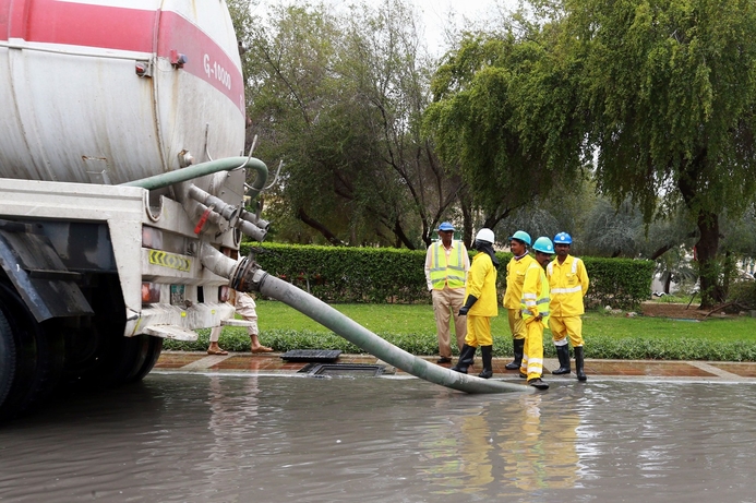The City Guard app allowed residents to report storm damage, flooding and other incidents, so that the appropriate government bodies could take action. Abu Dhabi residents use app to report storm damage