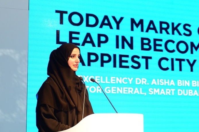 The Smart Dubai Platform will be the digital backbone for Dubai's smart city vision, said Dr Aisha Bin Bishr. Dubai announces Smart Dubai Platform