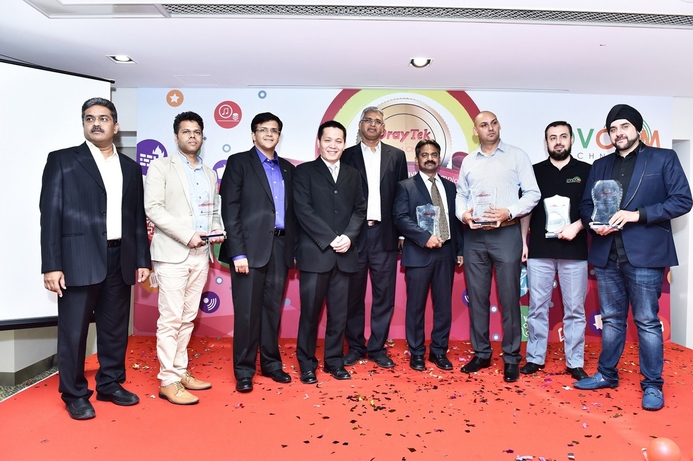 The Channel Champ campaign ended with an award ceremony in Dubai. DrayTek Channel Champ rounds up its third edition
