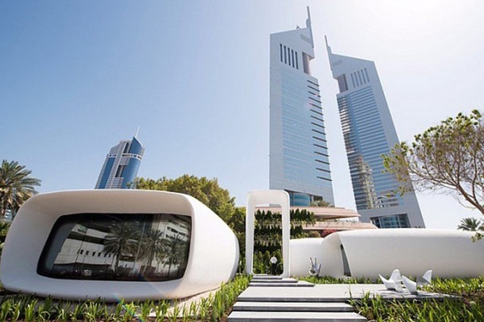 His Highness Sheikh Mohammed opens the world’s first 3D printed office called "Office of the Future” Dubai to become an international 3D printing hub