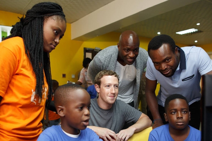 Zuckerberg: "This is my first trip to sub-Saharan Africa. I'll be meeting with developers and entrepreneurs, and learning about the startup ecosystem in Nigeria. The energy here is amazing and I'm excited to learn as much as I can." Facebook CEO visits Nigeria
