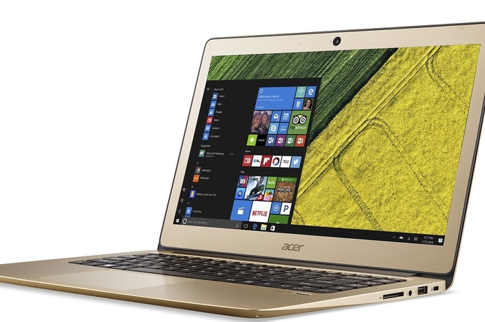 The Swift 7 weighs in at just 1.1 kgs. Acer unveils new Swift 7 notebook