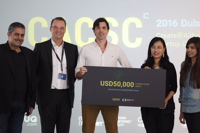 Marhababy one the Create@Alibaba Cloud Startup Contest (CACSC). Alibaba Cloud, DSOA announce winner from start-up contest