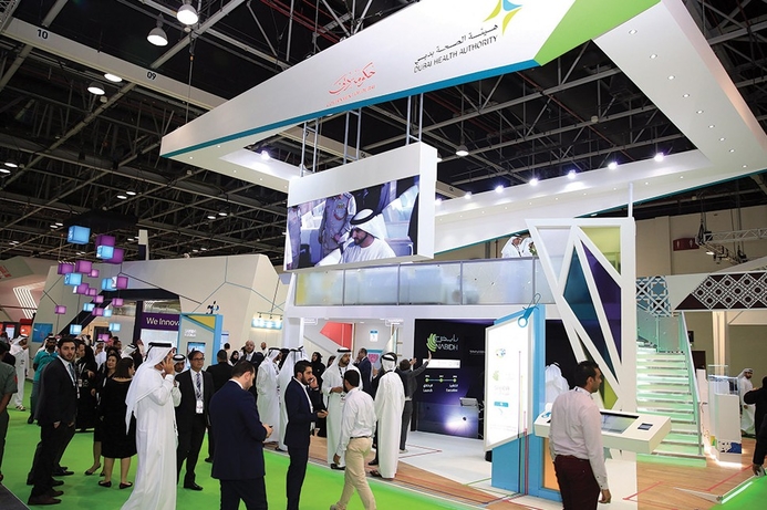 DHA’s stand is showcasing an array of smart health applications. Dubai Health Authority smartens blood donations