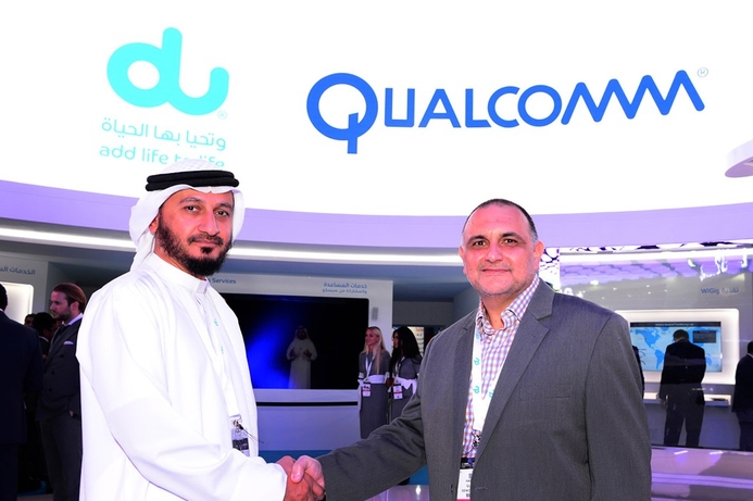 du and Qualcomm Technologies test 802.11ad technology. du and Qualcomm showcase WiGig at GITEX