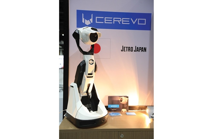 The Tipron robot from Cerovo. Japan showcases start-up talent
