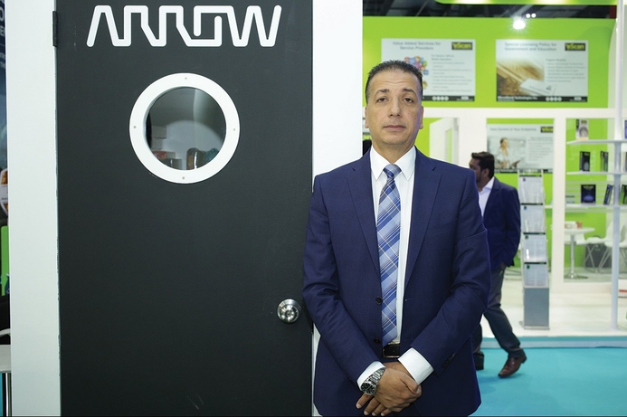 Salem: Large number of partners. Arrow has clear direction at GITEX