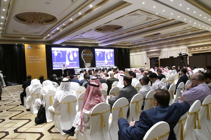 His Excellency Dr. Mohammed bin Ibrahim Al-Suwaiyel, the Saudi Minister of Communications and Information Technology praises Saudi startups at the SAP Startup Focus event. Saudi tech start-ups to drive Kingdom's Vision 2030
