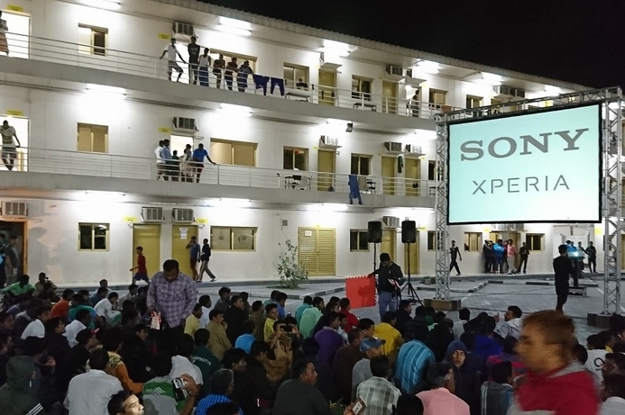 The labourers, who have been active across numerous projects across the emirate, were given T-shirts and mats as giveways, along with complimentary snacks and juices. Sony Mobile hosts 'Cinema under the Stars'