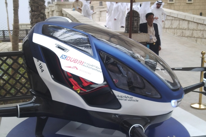 The single seat vehicle will have a load capacity of about 100kg. RTA plans flying cars by July