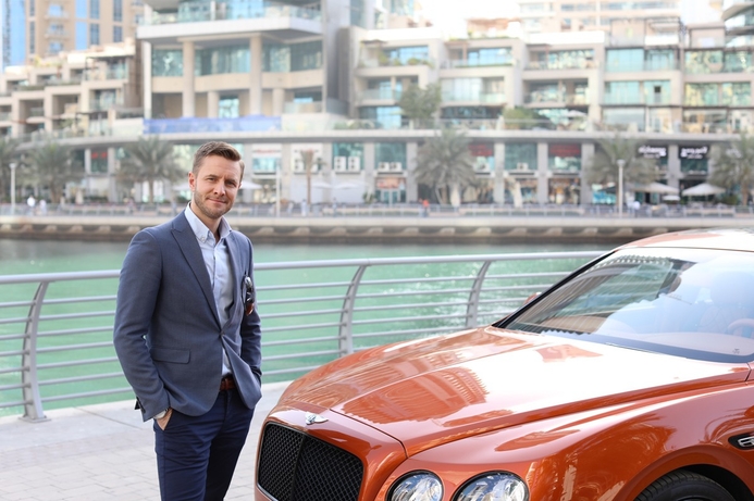 Viewers can also explore the Flying Spur W12 S inside and out with a 360-degree film narrated by John Paul Gregory, Bentley's head of exterior design. Bentley takes world's most advanced photo in Dubai