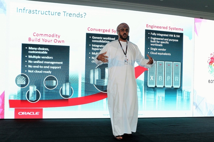 The ITA held an event to showcase the potential of Oracle solutions for government. Oman plans to sign government licence agreement with Oracle