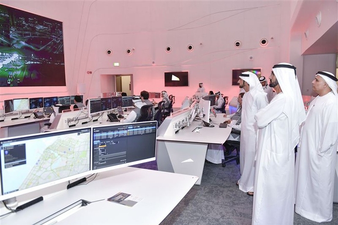 HH Sheikh Mohammed opened the RTA's new EC3 facility which will monitor and manage all of the city's mass transport modes. HH Sheikh Mohammed opens RTA C&C centre