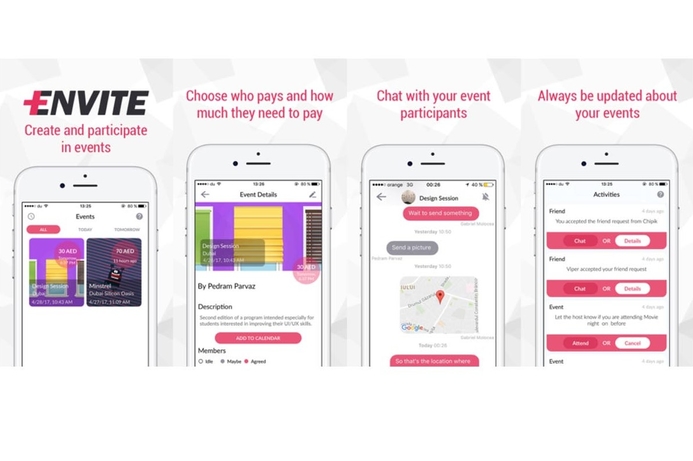 Einvite allows the organiser to break the process of event planning Einvite app arrives in time for Ramadan