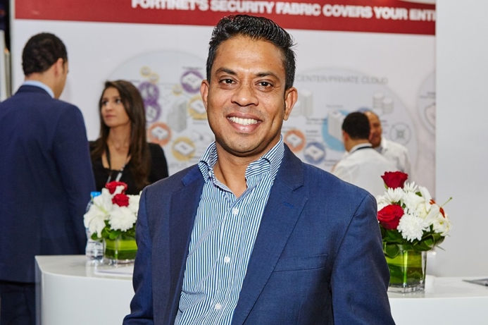 Vaz says organisations today require a fast and secure network to be successful. Fortinet promotes its Security Fabric platform